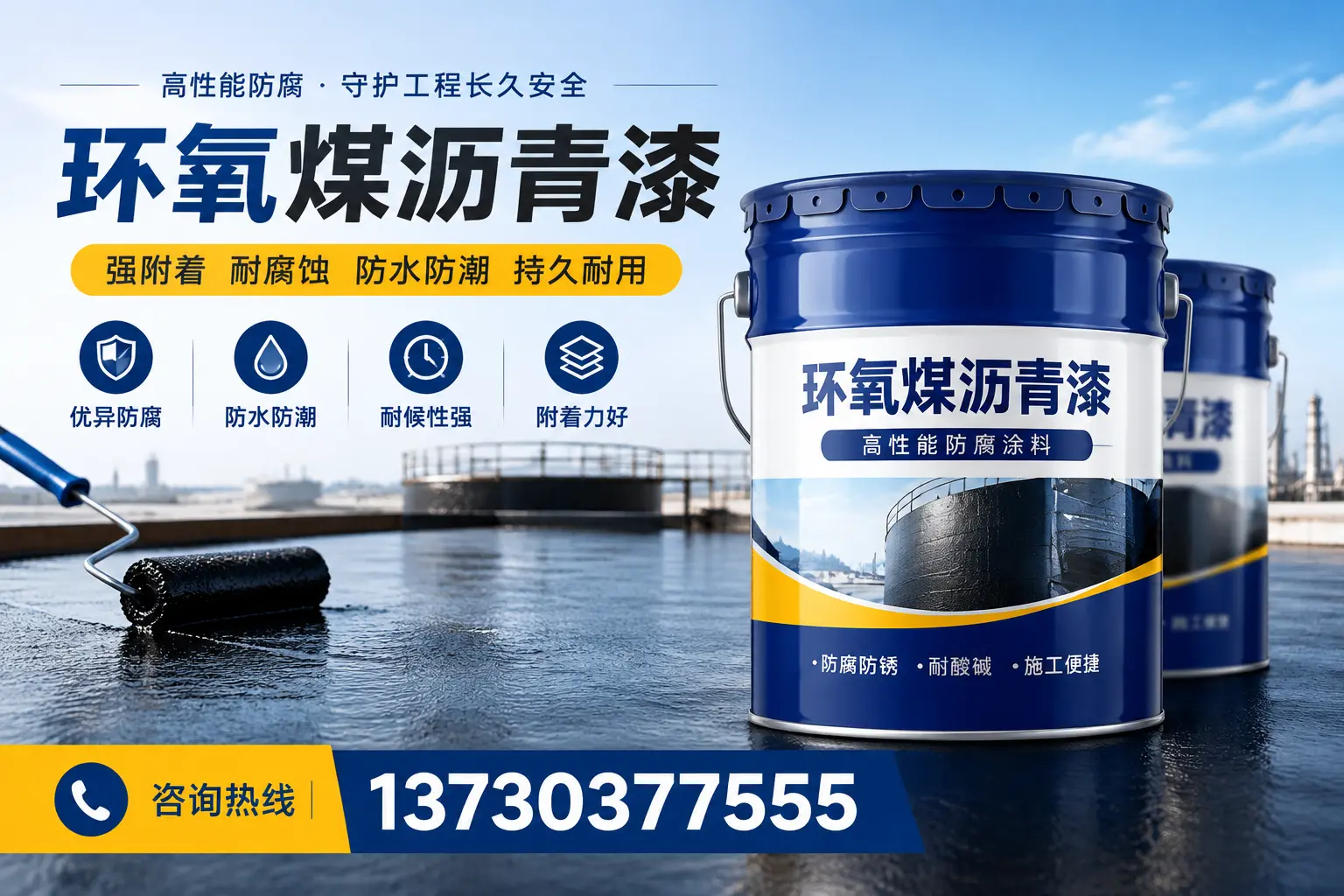 如何判断环氧煤沥青漆的质量?海曙消费者指南